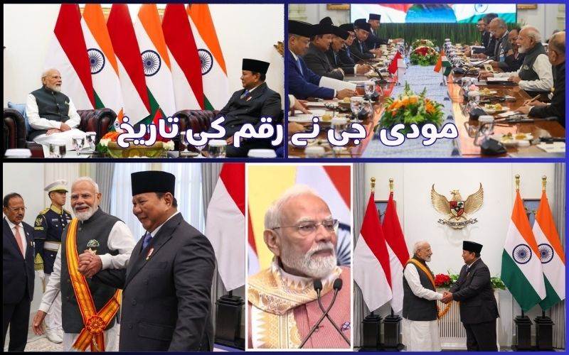 مودی انڈونیشیائی پارلیمنٹ سےخطاب کرنے والے پہلے بھارتی وزیراعظم بن گئے
